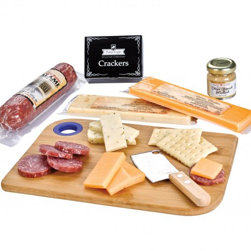 Charcuterie Favorites Board With Meat & Cheese Set