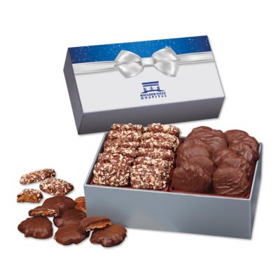 Toffee & Turtles in Gift Box with Bow Sleeve