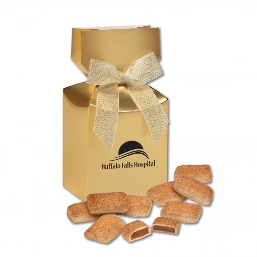 Cinnamon Churro Toffee in Gold Premium Delights Gift Box-1