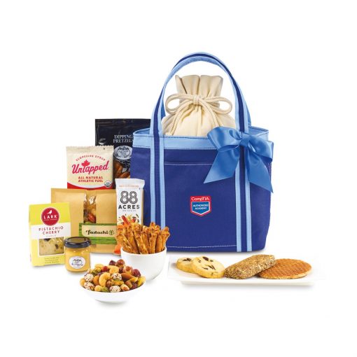 Piccolo Grab & Gourmet Snack Tote - Navy Blue