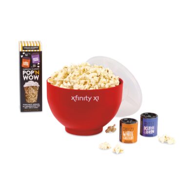 What's Pop'N Gourmet Popcorn Gift Set - Red