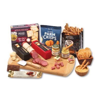 Shelf Stable Signature Meat & Cheese Board
