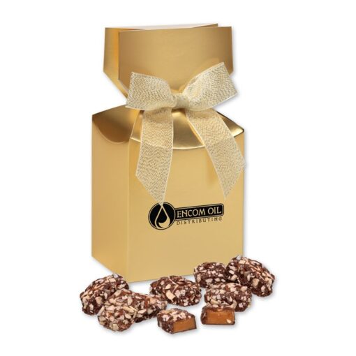 Gold Gift Box w/English Butter Toffee-1