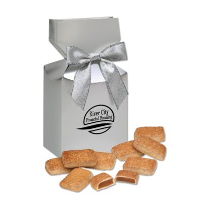 Silver Premium Delights Gift Box w/Cinnamon Churro Toffee