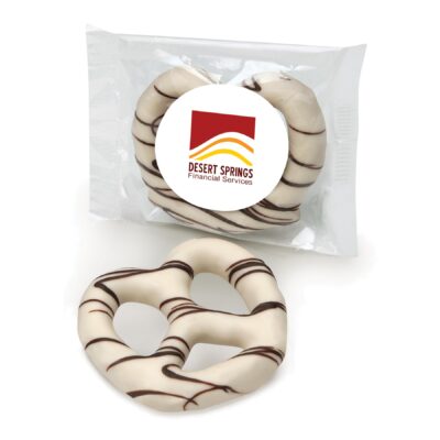 White Chocolate Dipped Pretzel Gourmet Snack Pack-1