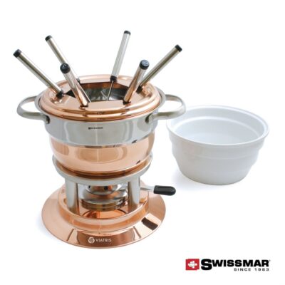 Swissmar® Lausanne 11pc Fondue Set - Copper