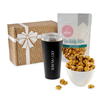 Corkcicle® You're Terrific Gourmet Gift Box - Matte Black-1