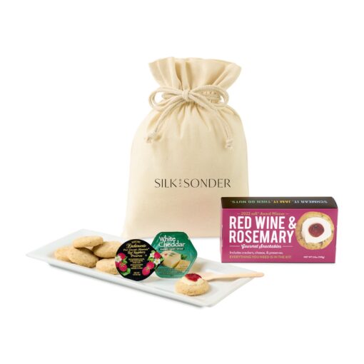 Crackerology Kit Starters Gift Bag - Red Wine & Rosemary Appetizer Kit-1