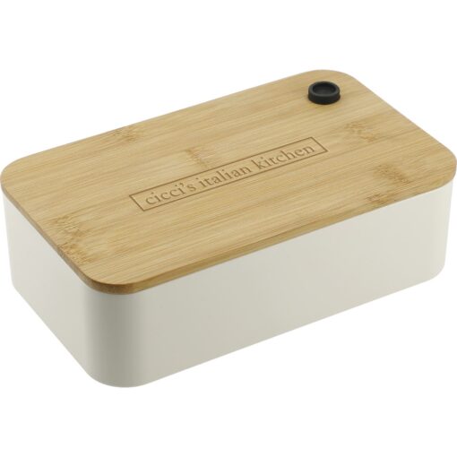 PLA Bento Box with Bamboo Lid-1