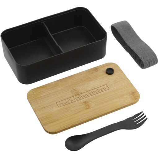 PLA Bento Box with Bamboo Lid-7