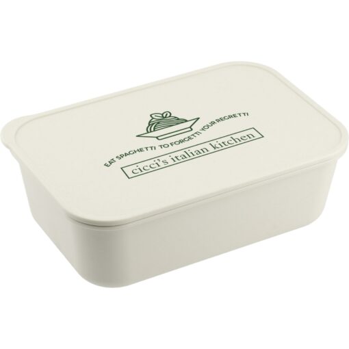 PLA Bento Box with Band and Utensils-1