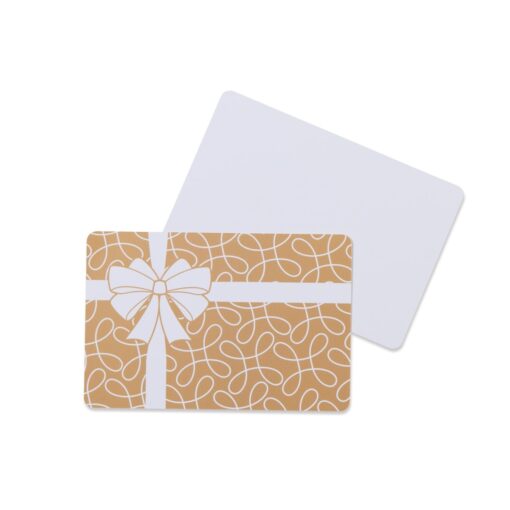 Gift Box Greeting Card - White-2