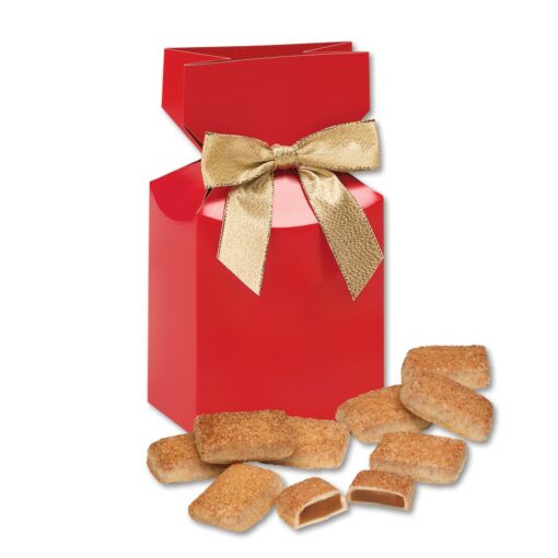 Red Premium Delights Gift Box w/Cinnamon Churro Toffee-2