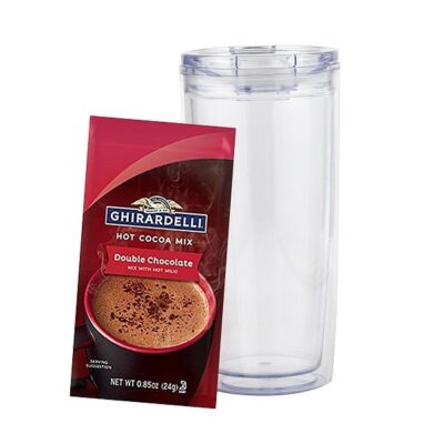 Double Wall Tumbler w/Hot Chocolate Packet-1