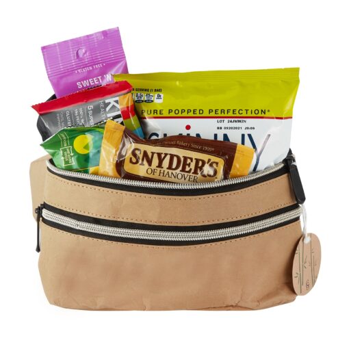 Taurus Eco Fanny Pack Gift Set w/Assorted Snack Food-2