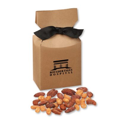 Honey Roasted Mixed Nuts in Kraft Premium Delights Gift Box-1