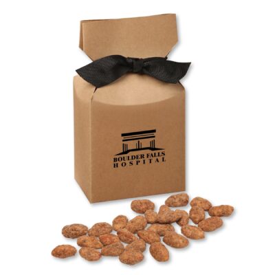 Maple Bourbon Toffee Almonds in Kraft Premium Delights Gift Box-1