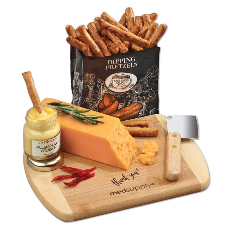 Custom Classic Combination Snack Board with your company logo
