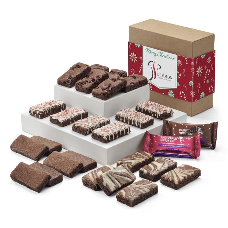 Custom Custom Christmas Candy Cane Crunch Assorted Sprite 24 with your company logo