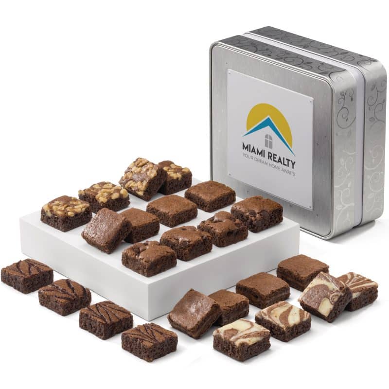 Custom Custom Keepsake Tin Morsel 24 with your company logo