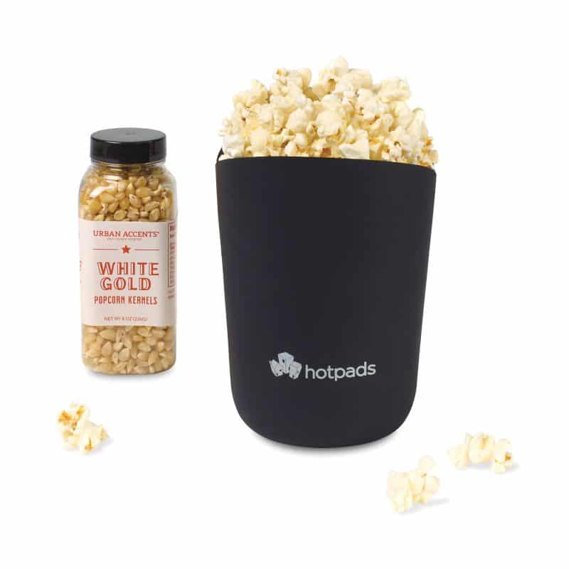 Custom It's Pop'n Mini Popper Gift Set - Black with your company logo