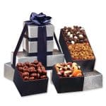 Custom Kosher Sweet & Savory Treats Tower with your company logo - 1