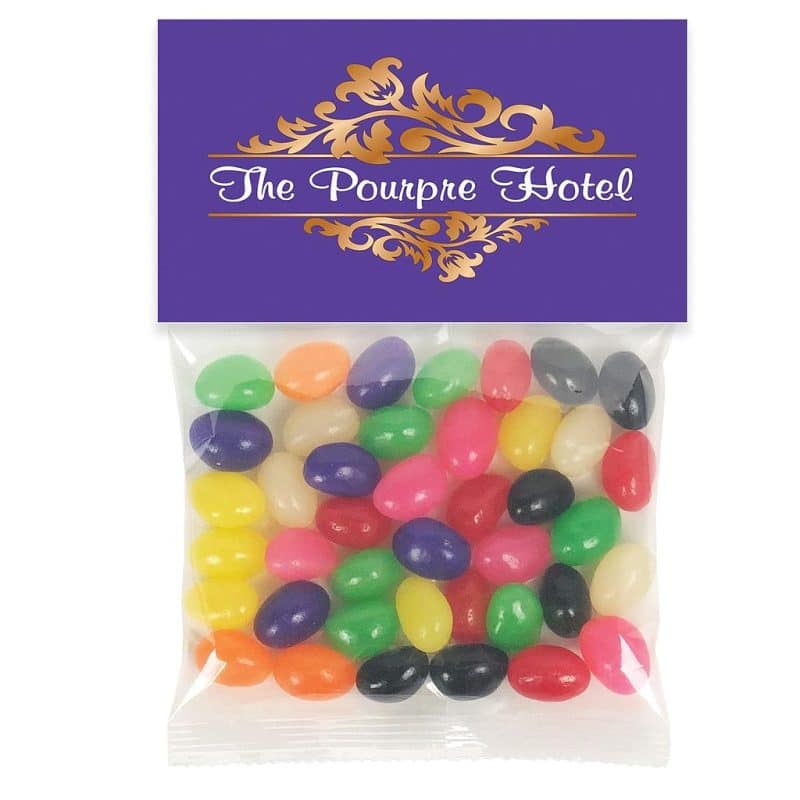 Custom Large Snack Bag with Header Card Standard Fill with your company logo - 6