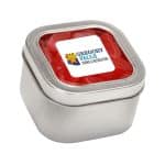Custom Large Square Window Tin Standard Fill with your company logo - 5