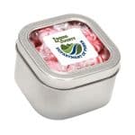 Custom Large Square Window Tin Standard Fill with your company logo - 8