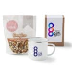 Custom Mug & Popcorn Gift Set with your company logo - 3