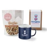 Custom Mug & Popcorn Gift Set with your company logo - 4