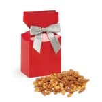 Custom Red Premium Delights Gift Box w/Sweet & Salty Mix with your company logo - 1