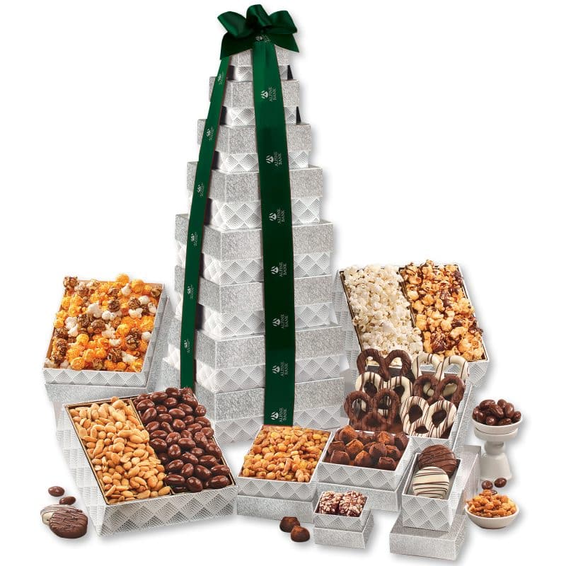 Custom Silver Delights Giant Party Tower with your company logo - 9