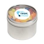 Custom Small Round Window Tin Premium Fill with your company logo - 3