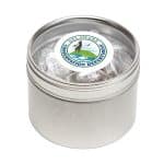 Custom Small Round Window Tin Premium Fill with your company logo - 6