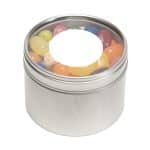Custom Small Round Window Tin Premium Fill with your company logo - 7