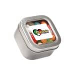 Custom Small Square Window Tin Premium Fill with your company logo - 2