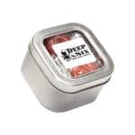 Custom Small Square Window Tin Premium Fill with your company logo - 3