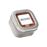 Custom Small Square Window Tin Standard Fill with your company logo - 2