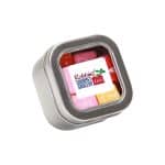 Custom Small Square Window Tin Standard Fill with your company logo - 4