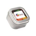 Custom Small Square Window Tin Standard Fill with your company logo - 6
