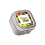 Custom Small Square Window Tin Standard Fill with your company logo - 7