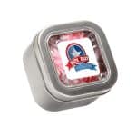 Custom Small Square Window Tin Standard Fill with your company logo - 8