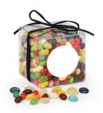 Custom Stylish Acetate Cube with Jelly Belly® Jelly Beans with your company logo - 1