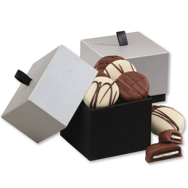 Custom Subtle Sophistication with Chocolate Covered Oreo® Cookies with your company logo - 1