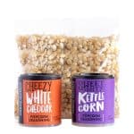 Custom What's Pop'N Gourmet Popcorn Gift Set - Black with your company logo - 3