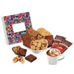 Custom Gourmet Cookie & Brownie Gift Box with Triangles Sleeve with your company logo - 1