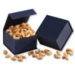 Custom Magnetic Keepsake Box with Fancy Cashews with your company logo - 1