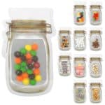 Custom Mason Jar Bag of Candy with your company logo - 1