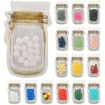Custom Mason Jar Bag of Printed Candy with your company logo - 1